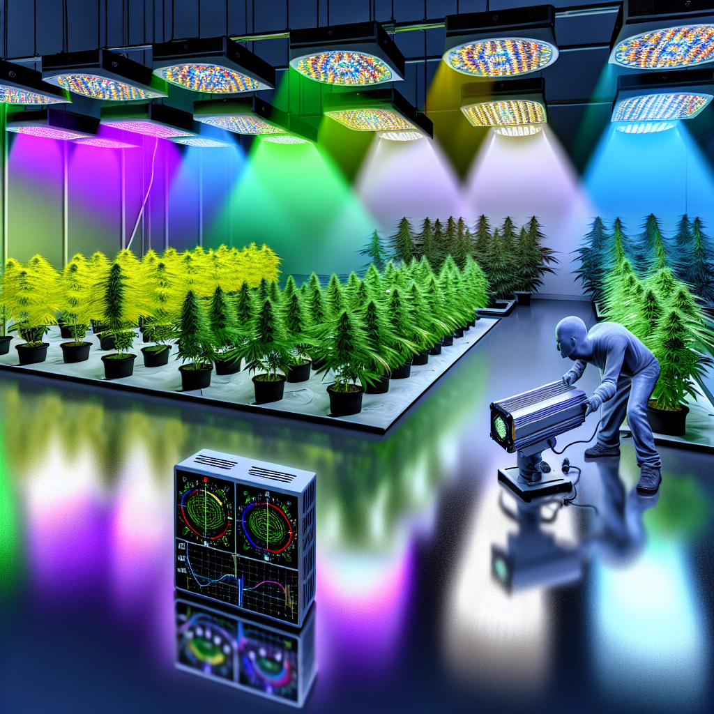 Optimale Positionierung von LED Grow Lampen für Weed Anbau und Lichtabstand für Cannabis