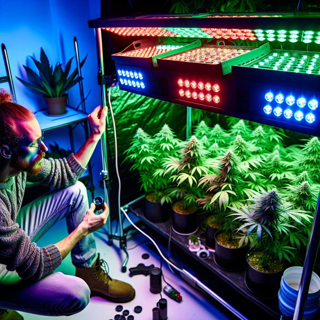 Fehlerbehebung: Probleme mit LED Grow Lampen für Weed Anbau vermeiden
