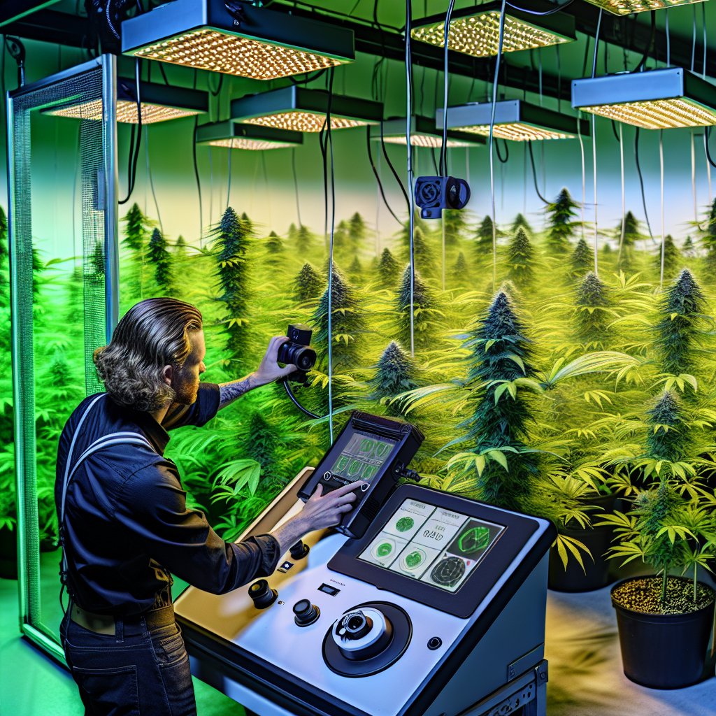 Optimale Kontrollmechanismen beim Indoor-Cannabis-Anbau