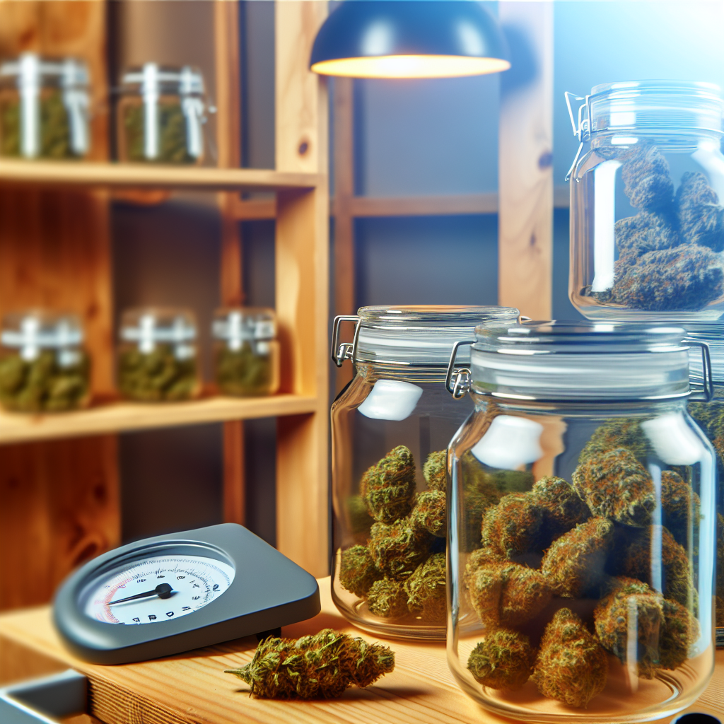 CBD-Blüten richtig lagern: Unterschiede zur THC-Lagerung mit Cannabis-Aufbewahrung und Lagerung