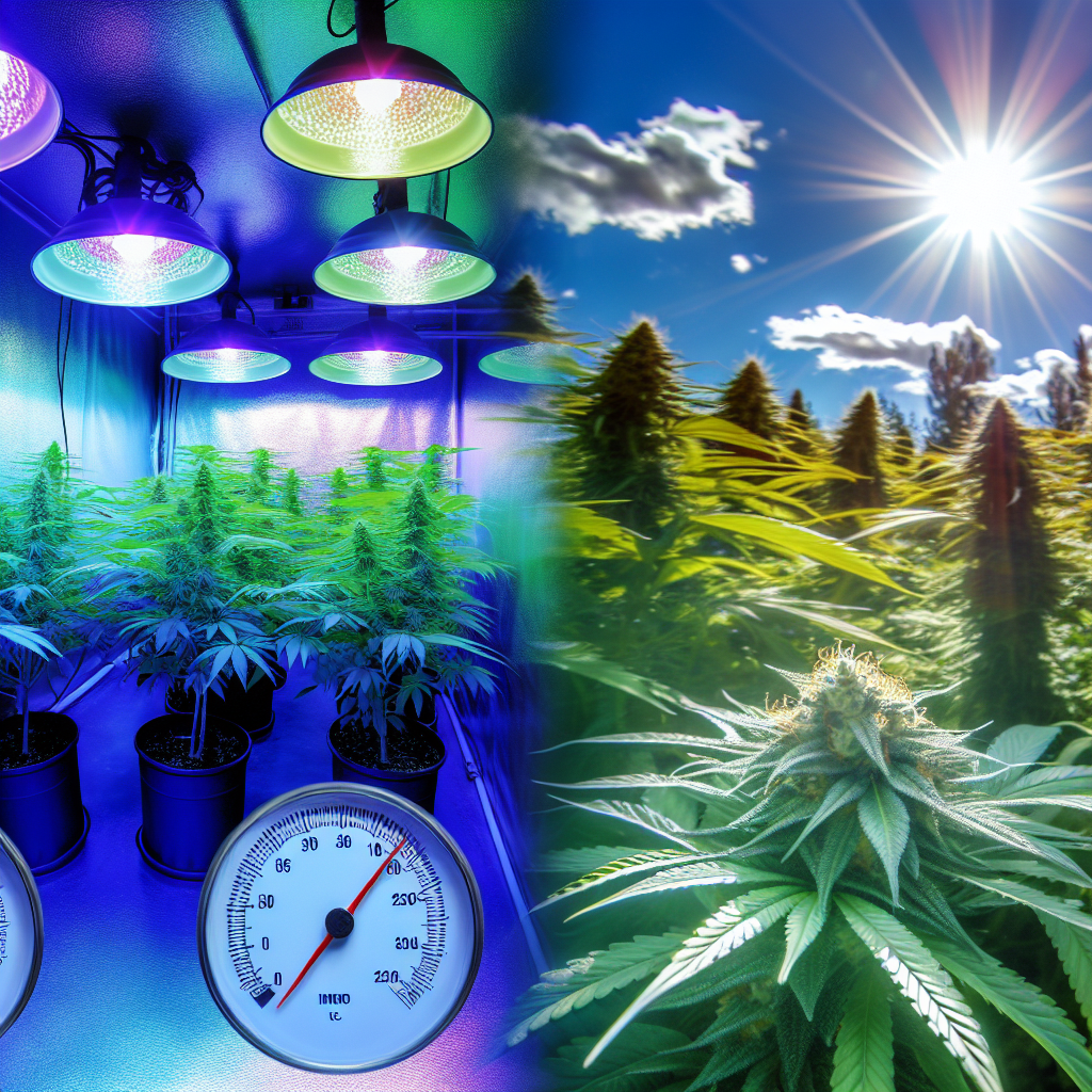 Temperaturunterschiede: Wie beeinflussen sie Indoor und Outdoor Weed Anbau?