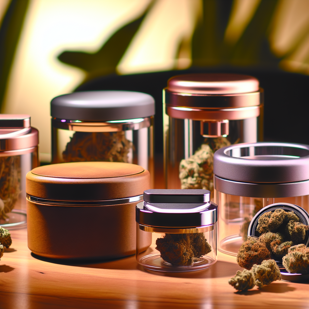 Effektive Cannabis-Aufbewahrung und Lagerung in luftdichten Behältern: Was du wissen musst
