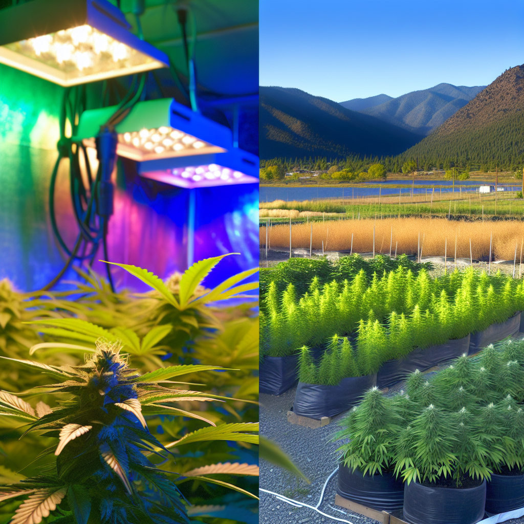 Ertrag: Indoor vs. Outdoor Anbau von Weed – Ein Vergleich
