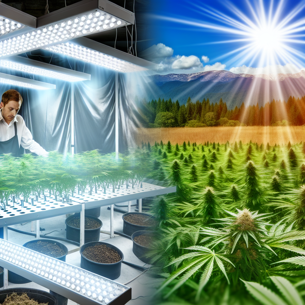 Kostenvergleich: Indoor vs. Outdoor Anbau von Cannabis – Indoor vs. Outdoor Weed Anbau