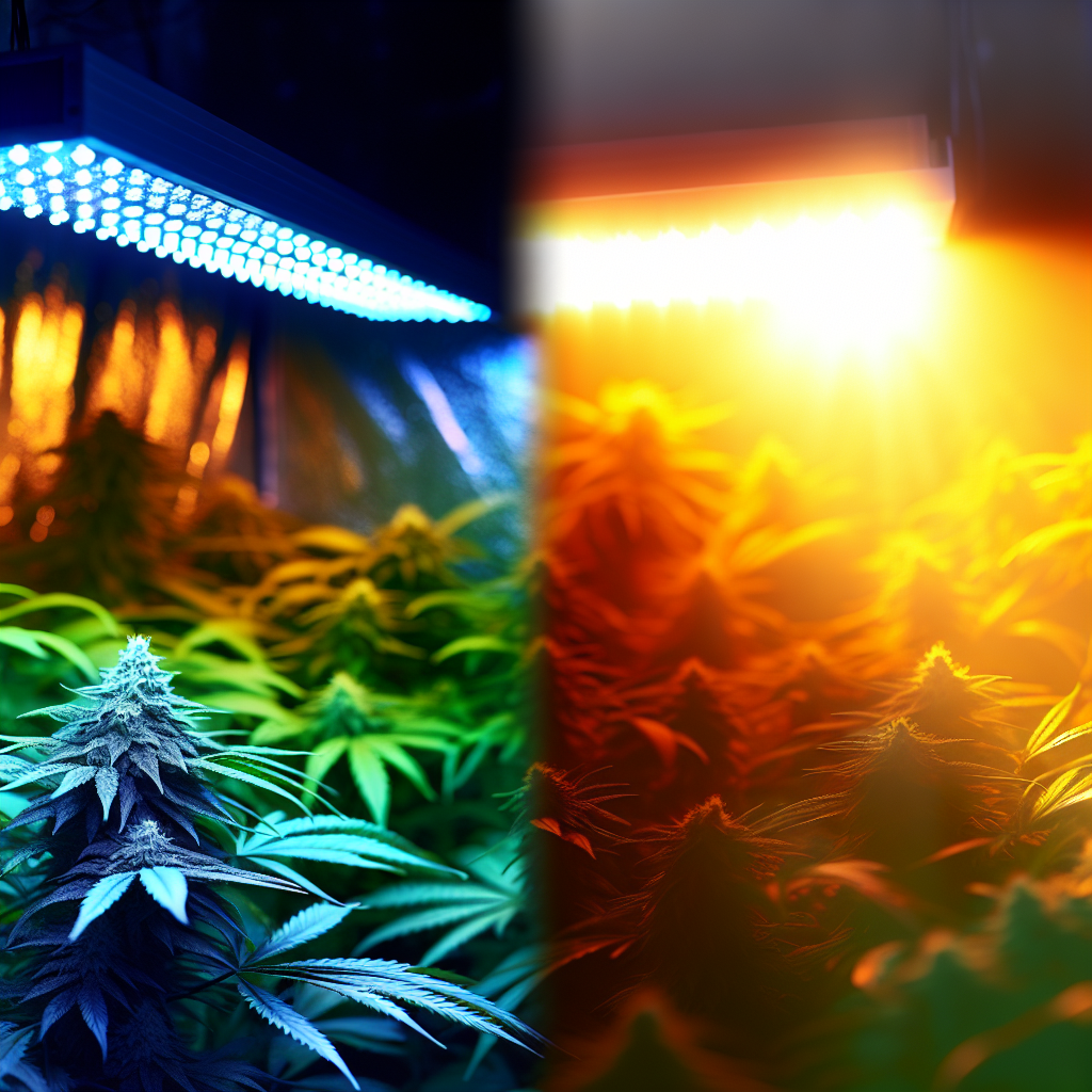 LED Grow Lampen für Weed Anbau: LED vs. Sonnenlicht – Was bringt bessere Ergebnisse?