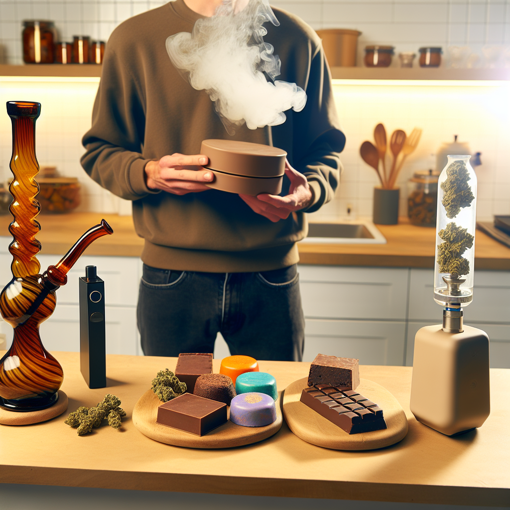 Umfassende Übersicht der verschiedenen Cannabis Konsumformen