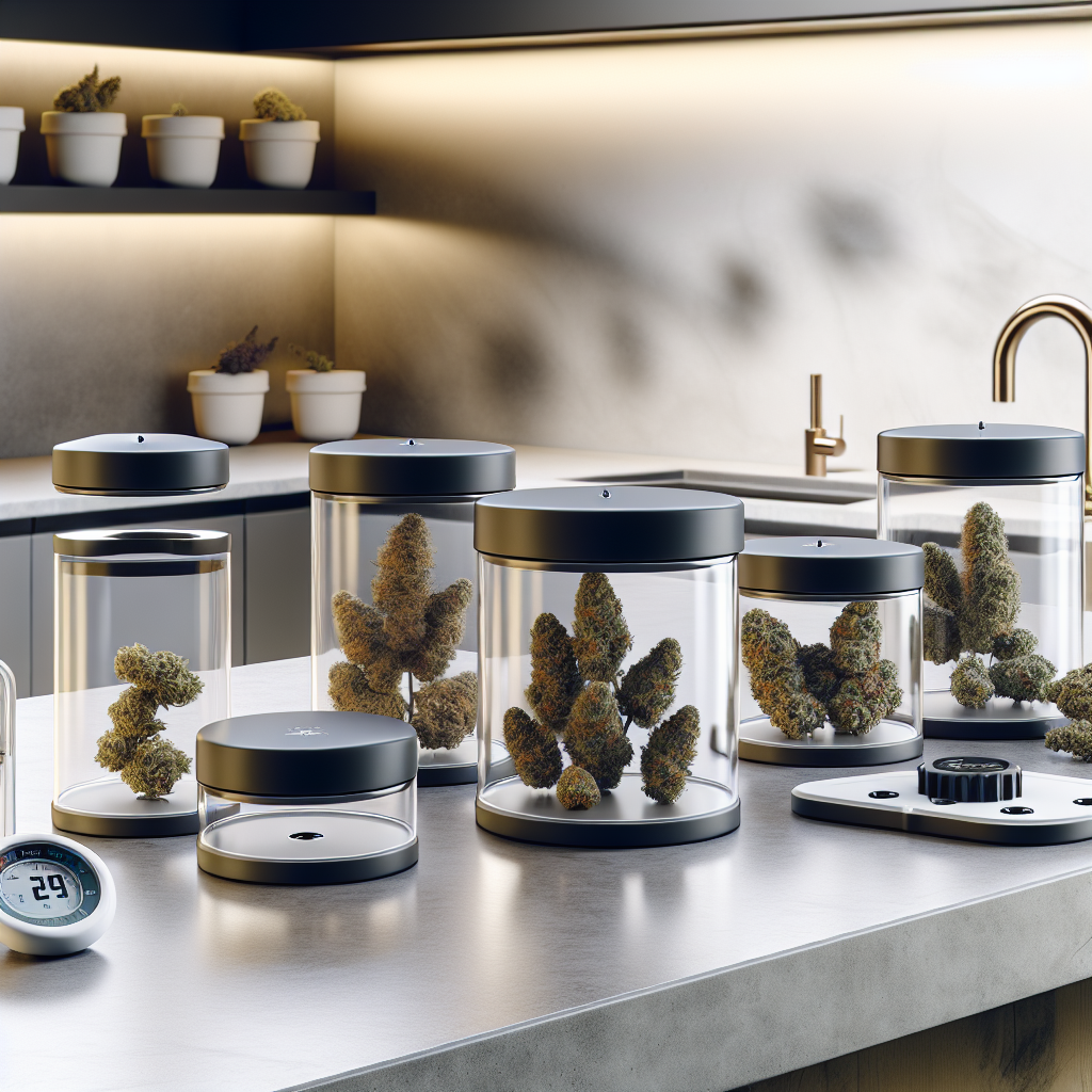 Luftdichte Behälter für Cannabis: Was du über Cannabis-Aufbewahrung und Lagerung wissen musst