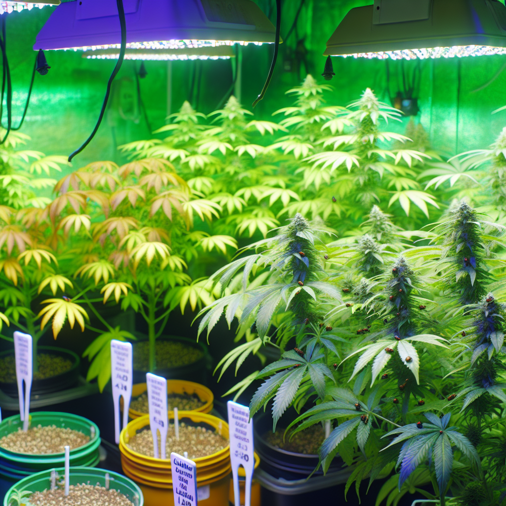 Effektive Methoden zur Bekämpfung von Schädlingen und Krankheiten im Cannabis-Anbau zu Hause