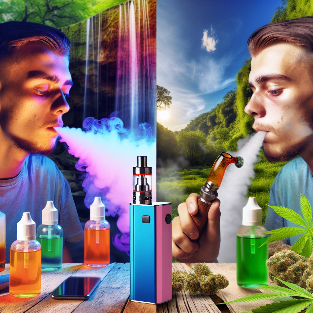 Vapen vs. Rauchen: Was ist gesünder? – Eine Betrachtung der Cannabis Konsumformen