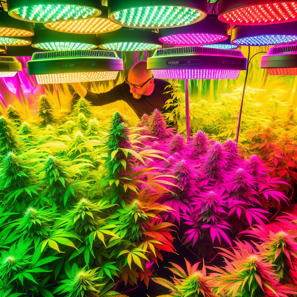 Farbtemperatur bei LED Grow Lampen für Weed Anbau: Was bedeutet sie?
