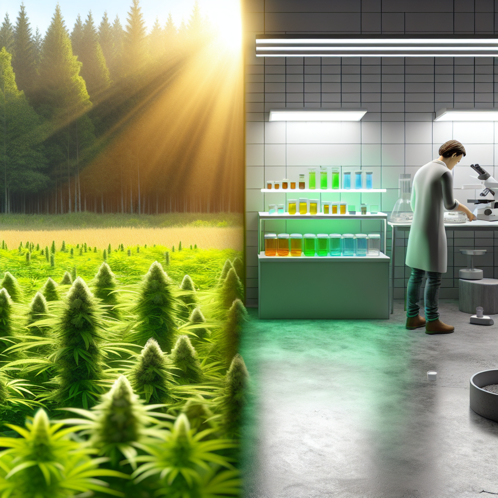 Vergleich von Legales CBD Weed und synthetischen Cannabinoiden