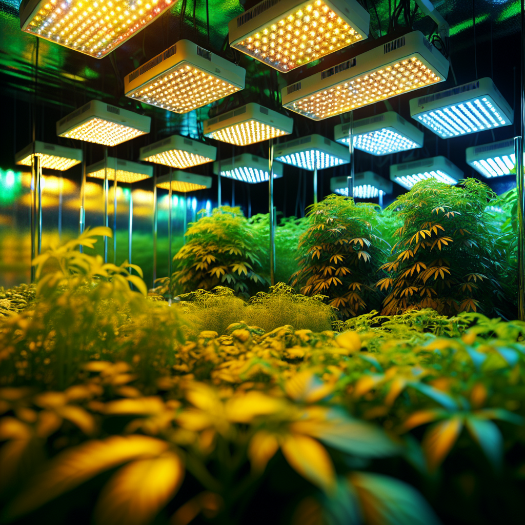 Optimale Nutzung von LED Grow Lampen für den Anbau in Zelten
