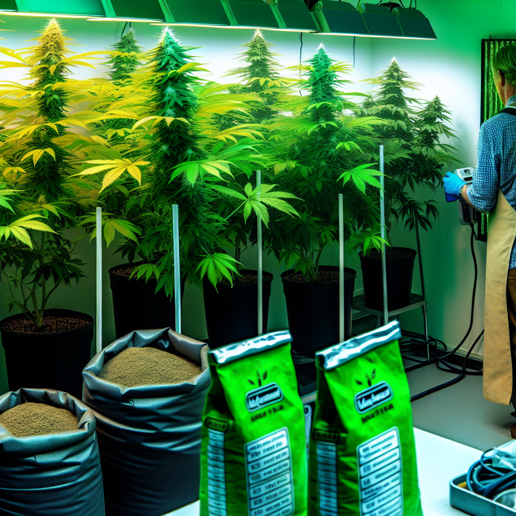 Düngemittel-Tabellen für Anfänger im Cannabis-Anbau mit Cannabis Düngemittel