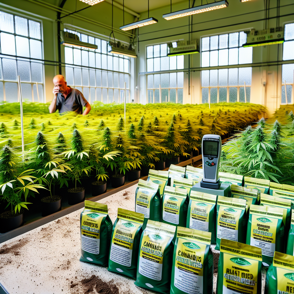 Optimale Nährstoffzusammensetzung für den Cannabis-Anbau mit Cannabis Düngemittel