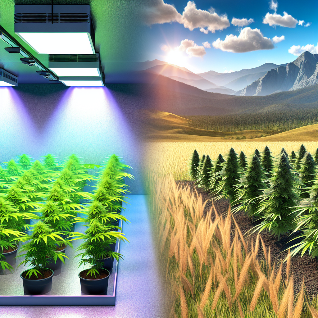 Unterschiede zwischen Indoor und Outdoor Weed Anbau: Eine umfassende Analyse