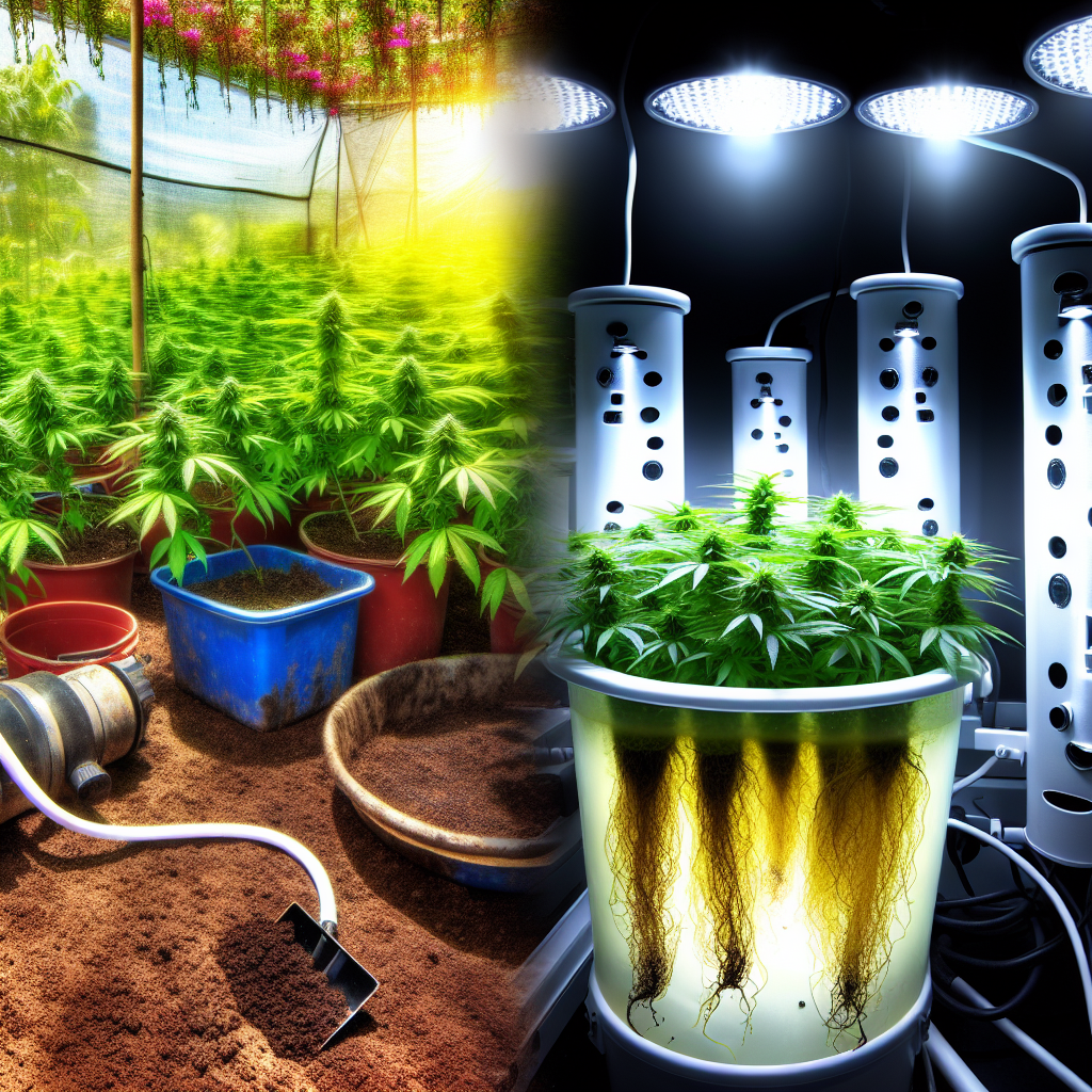 Erde oder Hydroponik: Was ist besser für den Weed Anbau Zuhause?